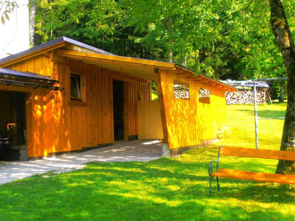 Ferienwohnung Hillbrand Bad Goisern am Hallstättersee Exterior foto